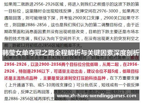 韩莹女单夺冠之路全程解析与关键因素深度剖析