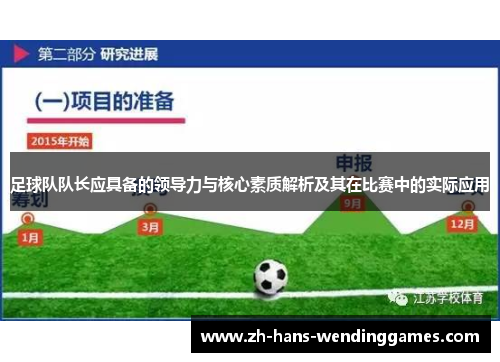 足球队队长应具备的领导力与核心素质解析及其在比赛中的实际应用